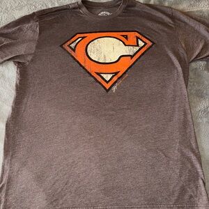 Superman Logo Brown T-Shirt men’s xl